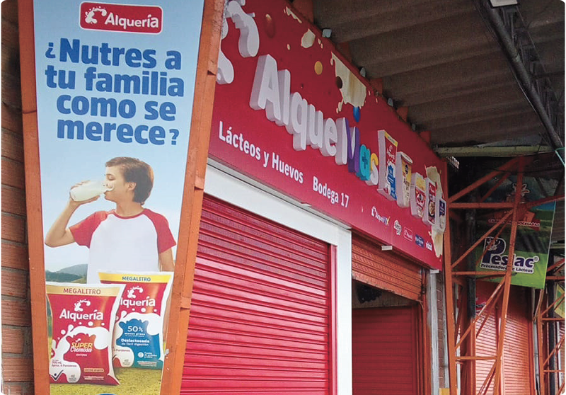 publicidad exterior alqueria