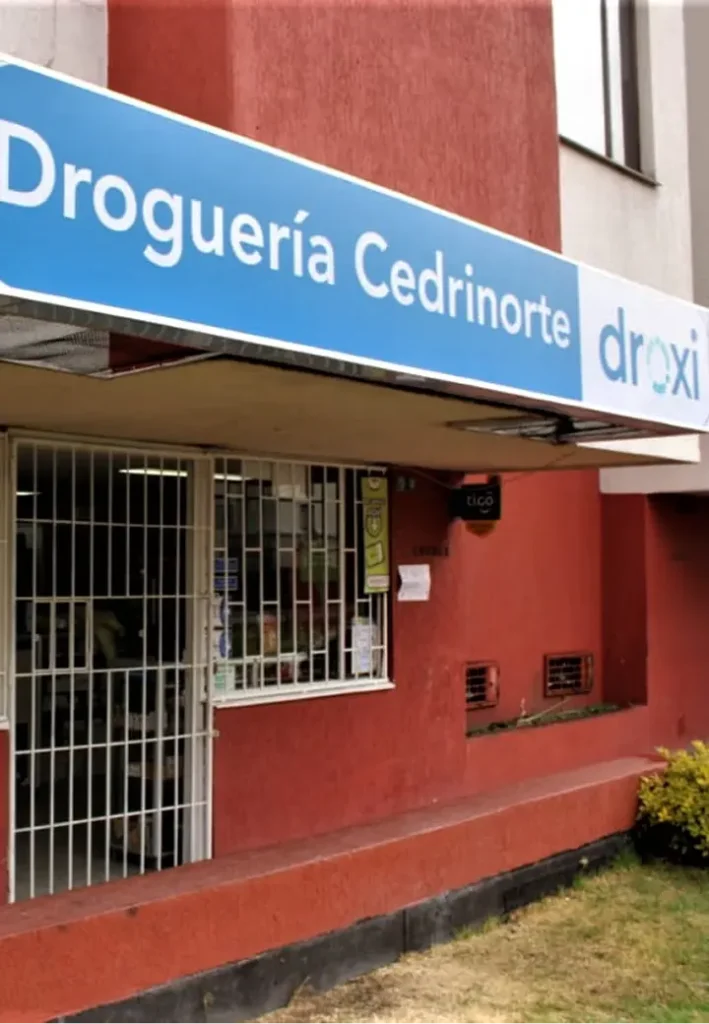 Aviso Droguería Cedrinorte